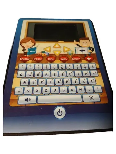 Kinder Lerncomputer Tablet Lernspielzeug Blau ab 4 Jahre