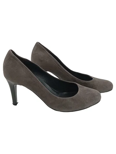 Kennel & Schmenger Pumps Damen Gr. 37,5 Grau Wildleder Elegant K&S