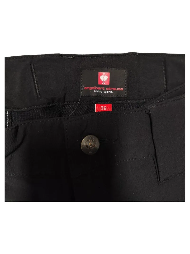 Engelbert Strauss Arbeitshose Damen Gr. 36 Schwarz Cargo Workwear 2