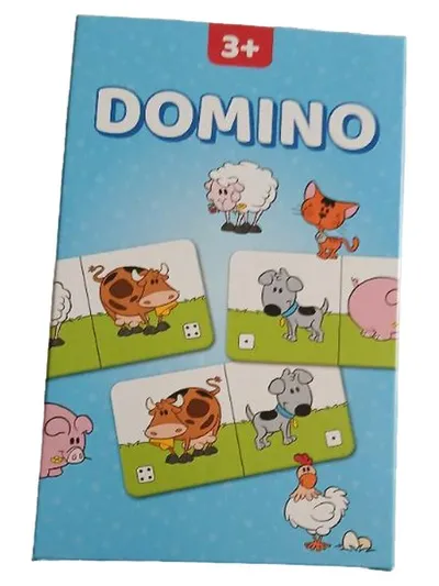 Domino Kinder Spiel Bauernhof Tiere Legespiel ab 3 Jahre