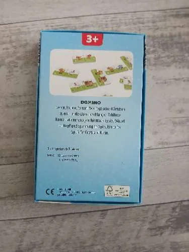 Domino Kinder Spiel Bauernhof Tiere Legespiel ab 3 Jahre 2