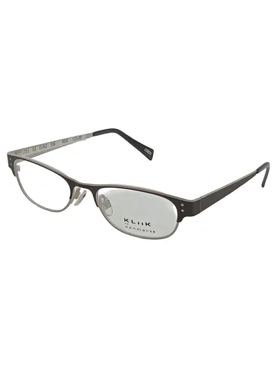 KLiiK Denmark Brille KL462 Metall Grau Damen Brillengestell