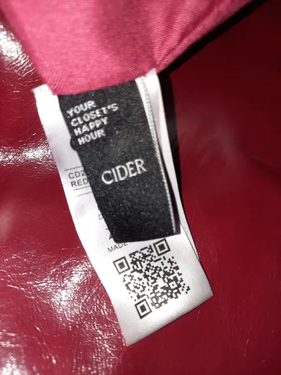 Cider Rote Lackleder Beuteltasche Damen Hobo Bag Schultertasche
