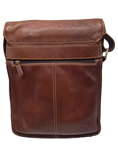 PICARD Herren Umhängetasche Leder Braun Schultertasche Crossbody Bag
