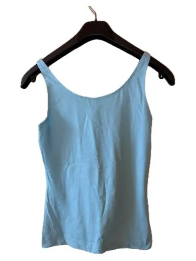 Best Connections Damen Tank Top Gr. 34 Türkis Ärmellos Basic Shirt