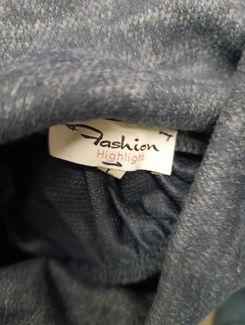 Fashion Highlight Damen Faltenrock Midirock Grau Gr. L Plissee 2