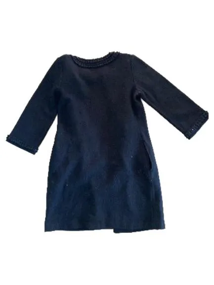 Clements Ribeiro Black Damen Mantel Wolle Gr. XS Schwarz Klassisch 2