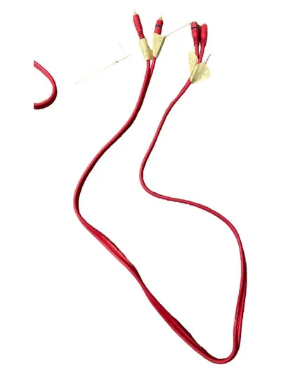 Elta Cinch Audiokabel Rot RCA Stereo Audio Kabel