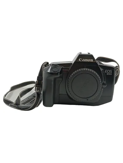 Canon EOS 650 Analoge Spiegelreflexkamera Body mit Quartz Date Back E