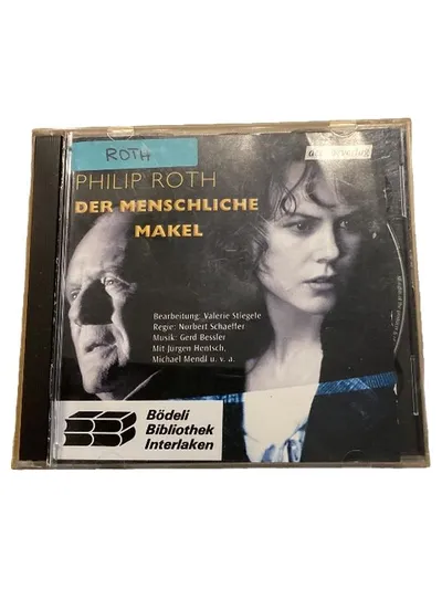 Philip Roth Der menschliche Makel Hörbuch CD Der Hörverlag