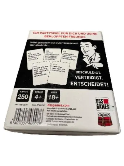 Drunk Stoned or Stupid Partyspiel DSS Games 250 Karten ab 18 Jahren
