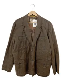 camel active Herren Outdoorjacke Gr. 54/XXL Braun Cargo Safari Jacke 1