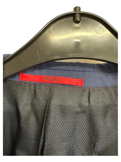 HUGO Boss Sakko Herren Gr. 54 XXL Blau Business Blazer Wolle