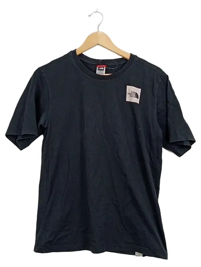 The North Face T-Shirt Herren Gr. S Schwarz Box Logo Kurzarm