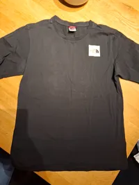 The North Face T-Shirt Herren Gr. S Schwarz Box Logo Kurzarm 2