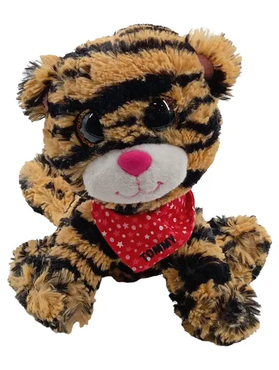 Depesche SNUKIS Plüschtier Tiger Tommy Kuscheltier 18cm