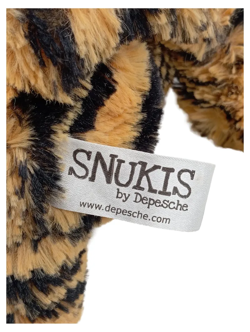 Depesche SNUKIS Plüschtier Tiger Tommy Kuscheltier 18cm 2