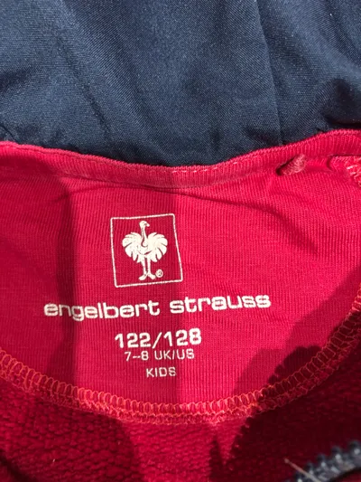 Engelbert Strauss Kinder Sweatjacke Kapuze Pink Gr. 122/128