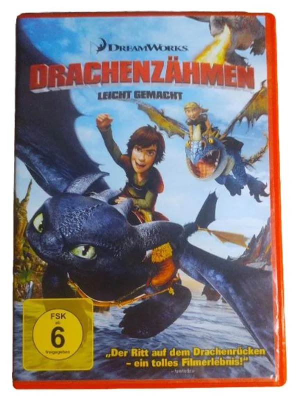 Drachenzähmen leicht gemacht DVD DreamWorks Animationsfilm FSK 6 1