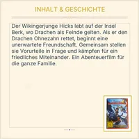 Drachenzähmen leicht gemacht DVD DreamWorks Animationsfilm FSK 6 3