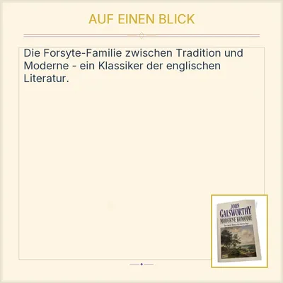 John Galsworthy Moderne Komödie Forsyte Saga Band 2 Bastei Lübbe Roman