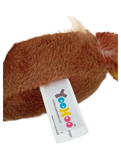 YooHoo & Friends Kuscheltier Affe Plüschtier braun 20cm große Augen