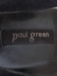 Paul Green Pumps Damen Veloursleder Blau Blockabsatz Größe UK 4 / EU 37 2