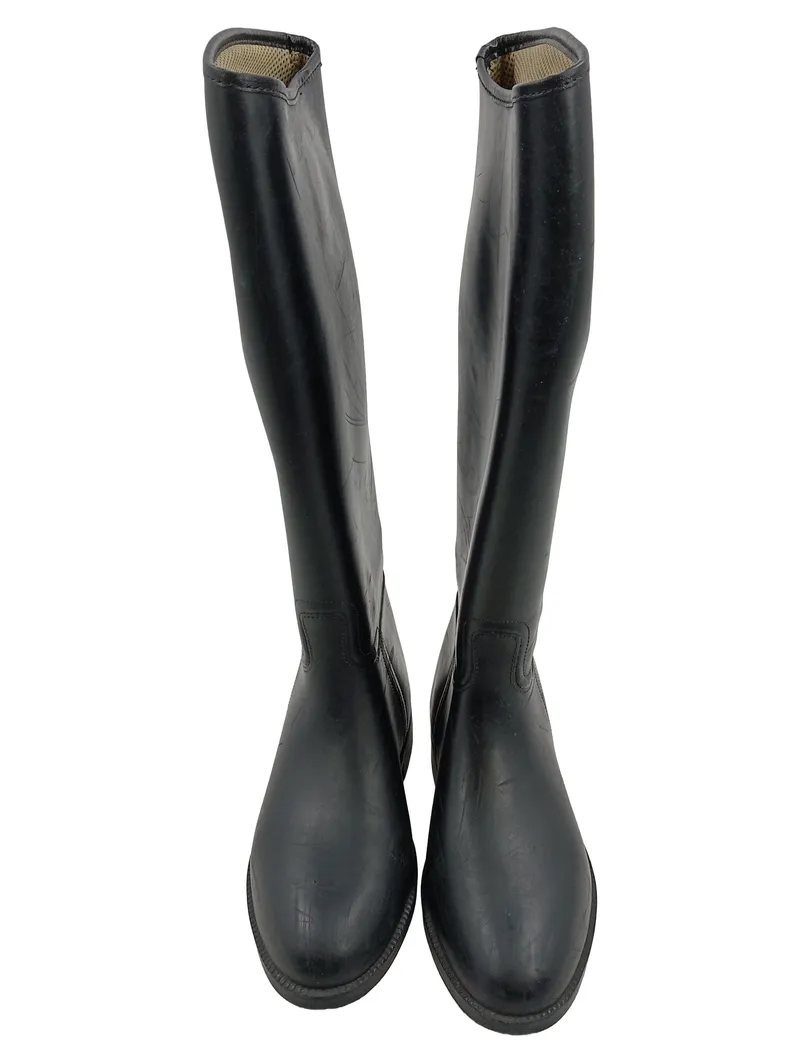 Aigle Reitstiefel Damen Gummistiefel Schwarz Größe 38 Klassisch 2