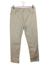Camargue Herren Stoffhose Chino Beige Größe 52 XL W36 Klassisch 1