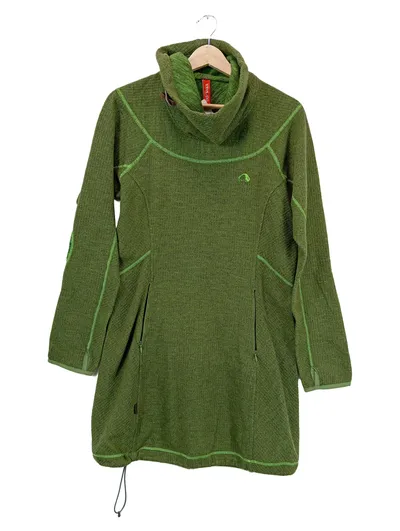Tatonka Damen Fleecepullover Gr. 42 Grün Outdoor Rollkragen