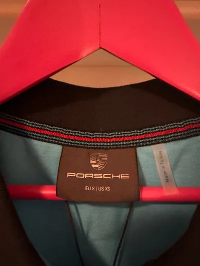 Porsche Martini Racing Poloshirt Herren Gr. S Türkis Piqué NEU