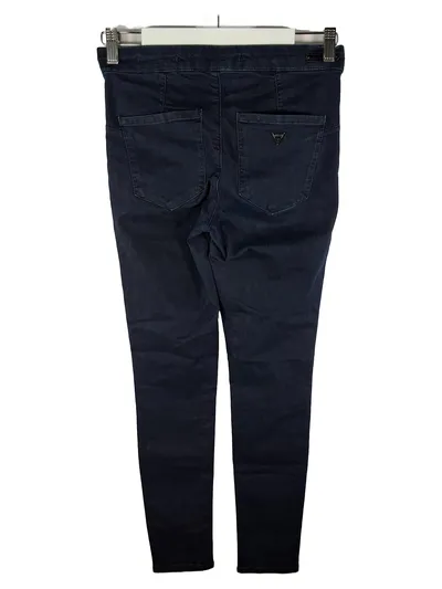 GUESS Damen Jeans Slim Fit Dunkelblau Größe S W28 Stretch Skinny