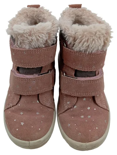 Superfit Schneestiefel Mädchen Gr. 27 Rosa Sterne Gefüttert Klettverschluss