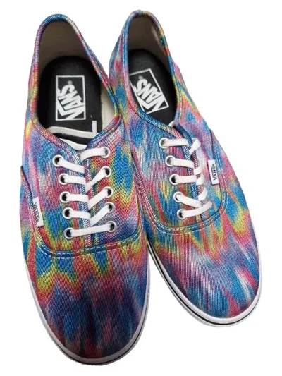 Vans Authentic Tie Dye Sneaker Herren Gr. 42,5 Mehrfarbig Canvas