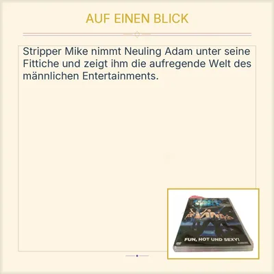 Magic Mike DVD Channing Tatum Komödie deutsch