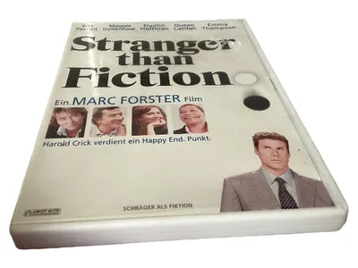 Stranger than Fiction DVD Marc Forster Will Ferrell Maggie Gyllenhaal Romcom