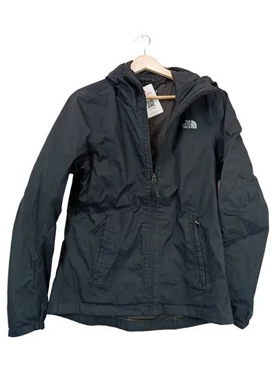 The North Face Damen Outdoorjacke Windbreaker Schwarz Gr. S Kapuze