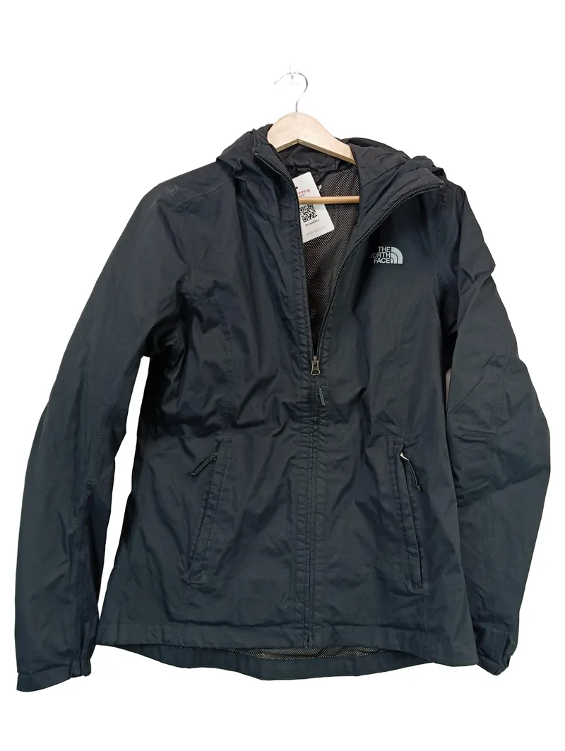 The North Face Damen Outdoorjacke Windbreaker Schwarz Gr. S Kapuze 1