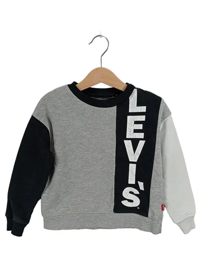 Levi's Sweatshirt Kinder Gr. 98 Mehrfarbig Colorblock Logo-Print
