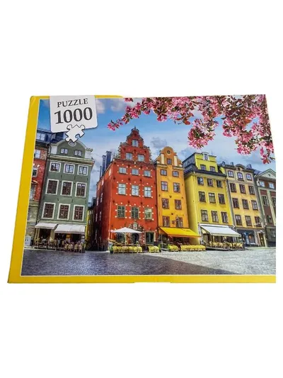 Puzzle 1000 Teile Colorful Buildings Bunte Häuser Stadtbild