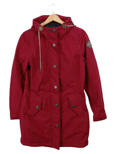 G.I.G.A. DX by Killtec Damen Parka Jacke Gr. 38 Rot Outdoor Kapuze