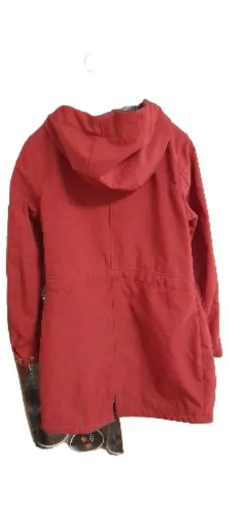 G.I.G.A. DX by Killtec Damen Parka Jacke Gr. 38 Rot Outdoor Kapuze