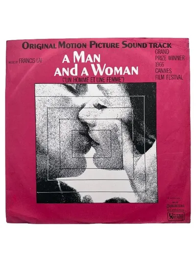 Francis Lai A Man And A Woman Soundtrack Vinyl LP Album United Artists