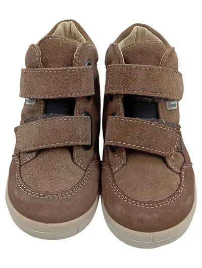 PEPINO Lauflernschuhe Gr. 23 Wildleder Braun Klettverschluss SympaTex