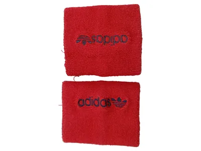 Adidas Originals Schweißbänder Handgelenk Bandage Rot Gr. M 2er Set