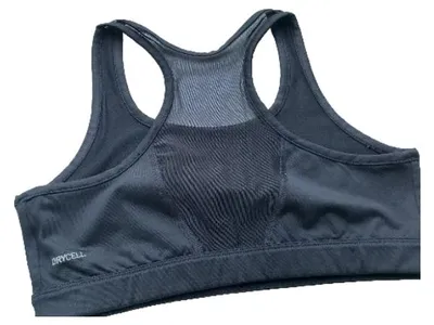 PUMA Sport BH Damen Größe M Schwarz Racerback DryCell Fitness