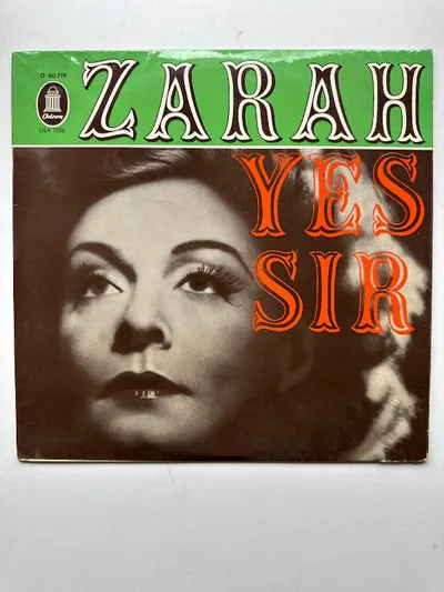 Zarah Leander - Yes Sir Vinyl LP Odeon Schlager Klassiker