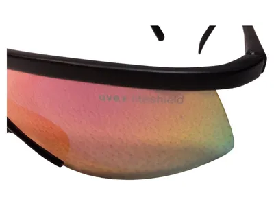 uvex Liteshield Sportbrille Sonnenbrille Shield rot verspiegelt
