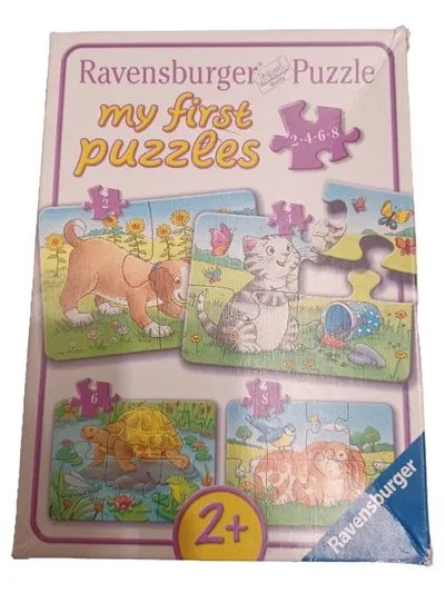 Ravensburger my first puzzles Steckpuzzle 2-8 Teile Tiere ab 2 Jahren