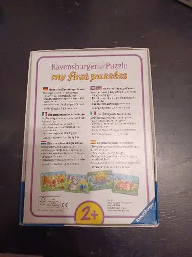 Ravensburger my first puzzles Steckpuzzle 2-8 Teile Tiere ab 2 Jahren